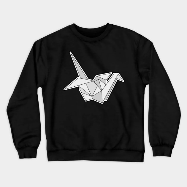 Paper Crane Crewneck Sweatshirt by Meg-Hoyt